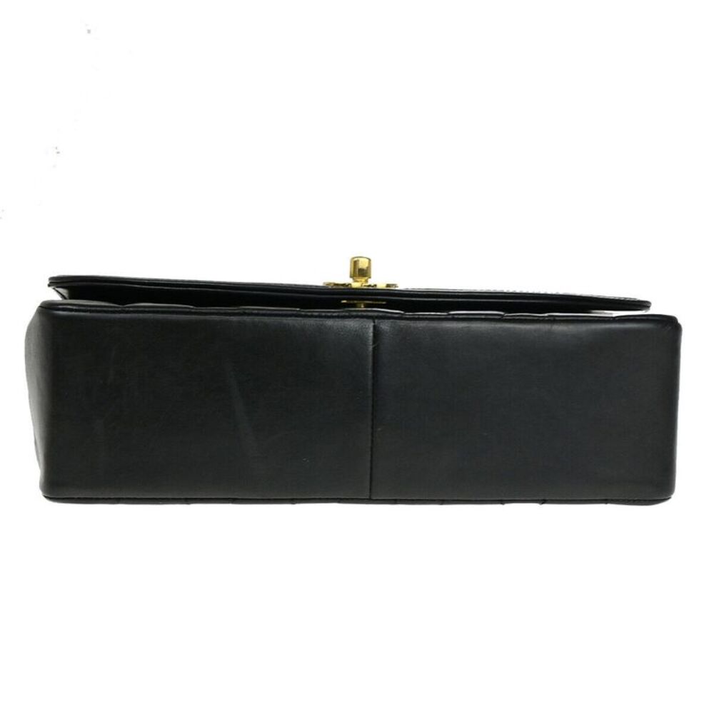 Chanel Diana Black Leather Shoulder Bag (Pre-Owned) - Picture 3 of 12
